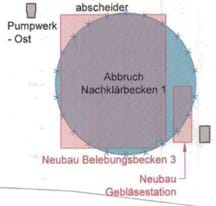 Neubau Belebungsbecken / Neubau Gebläsestation